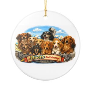 Elliott and The Entourage Christmas Ornament